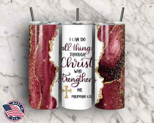 All Things – Red Tumbler
