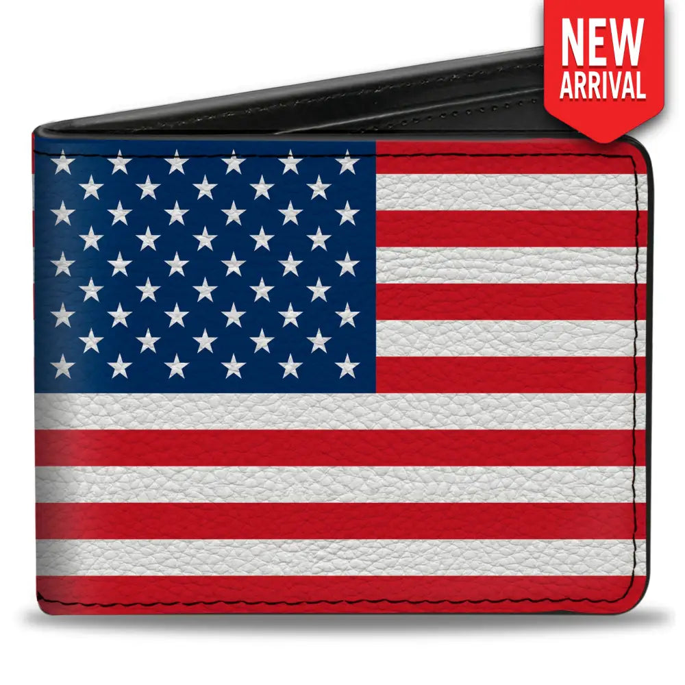 Bi-Fold Wallet - United States Flag Bi-Fold Wallets