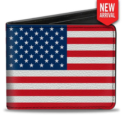 Bi-Fold Wallet - United States Flag Bi-Fold Wallets