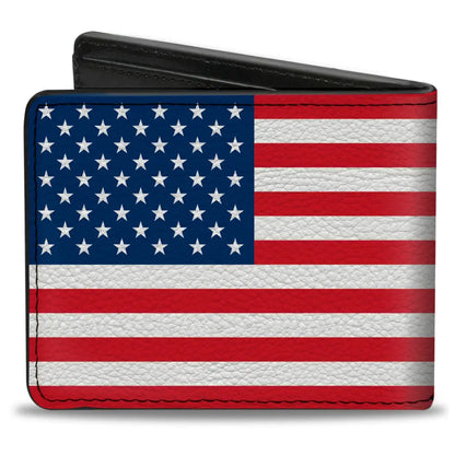 Bi-Fold Wallet - United States Flag Bi-Fold Wallets