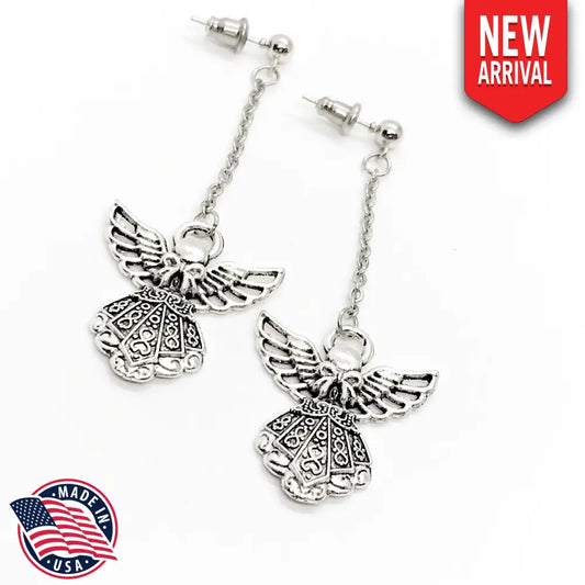 Angel Drop Dangle - Earrings - Earrings