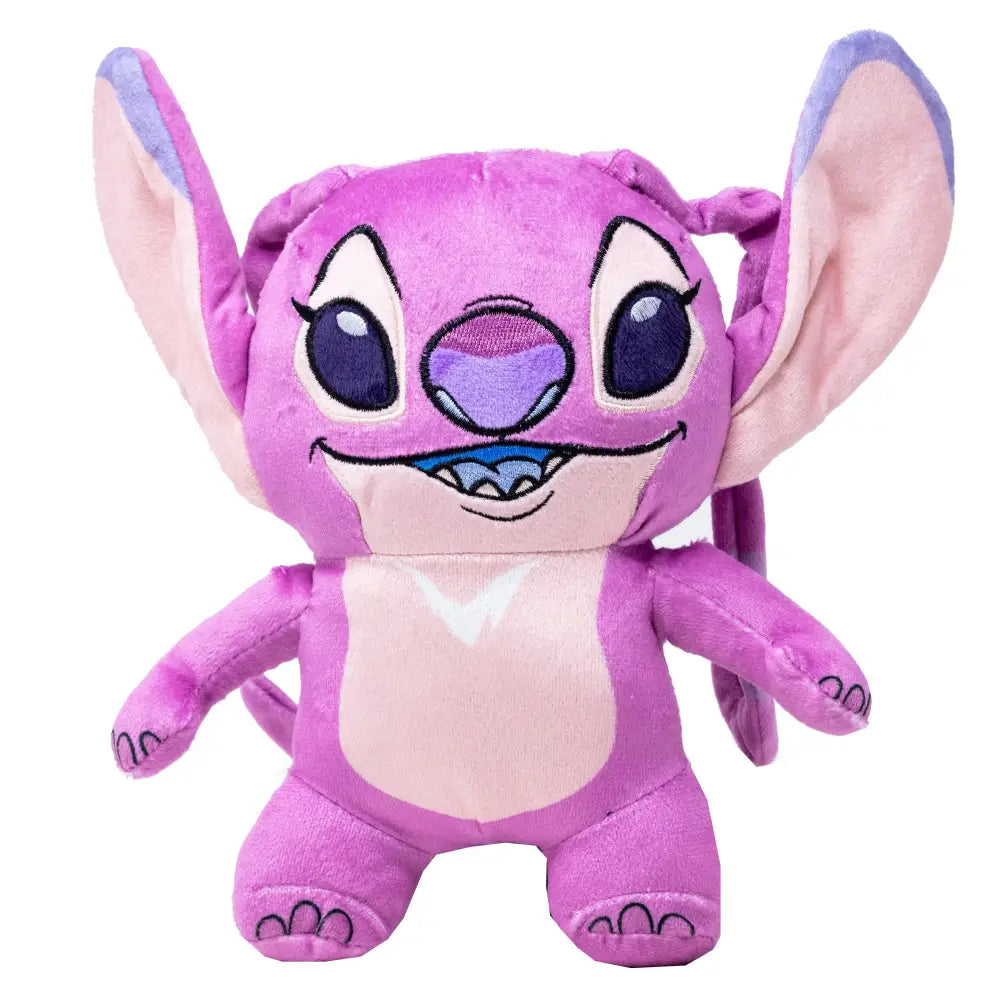 Dog Toy Squeaker Plush - Lilo and Stitch Angel Smiling Full Body Standing Pose Dog Toy Squeaky Plush