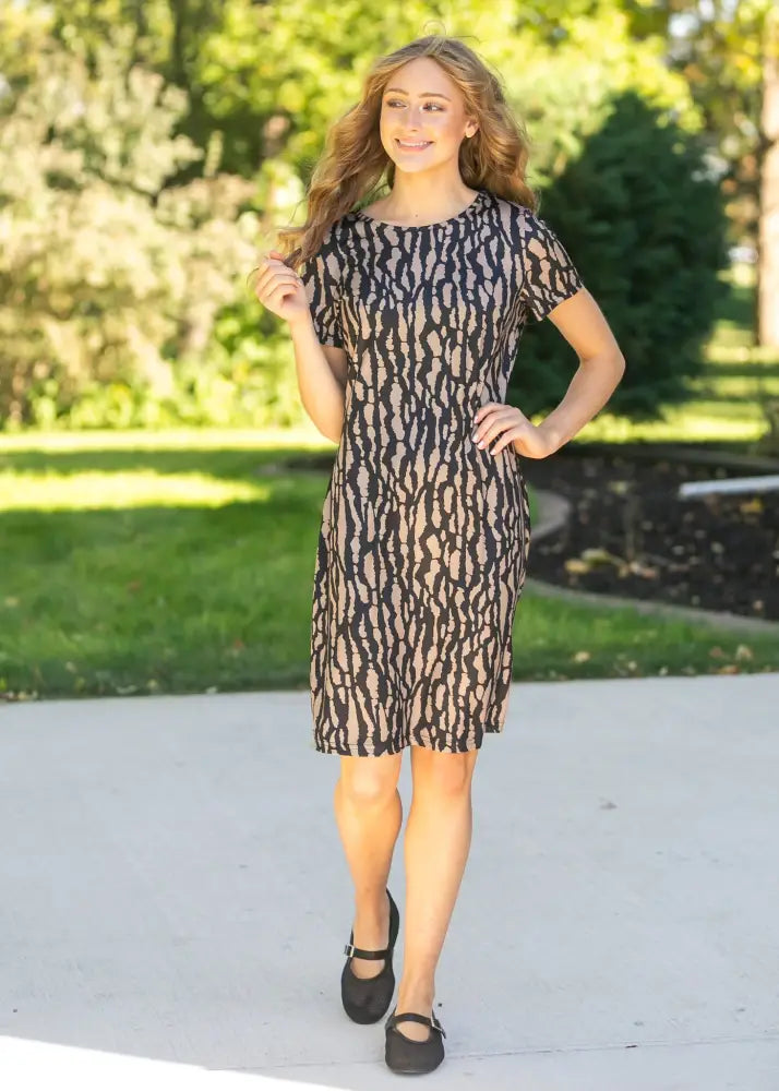 Annabella Shift Midi Dress - FINAL SALE IC Dresses