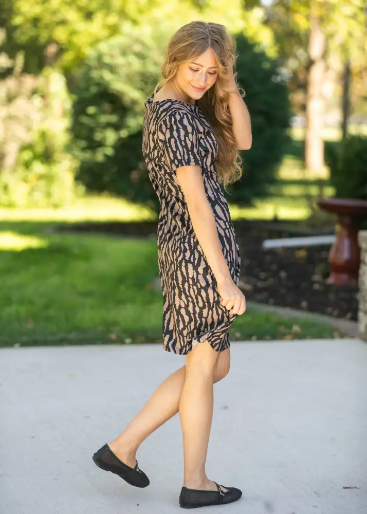 Annabella Shift Midi Dress - FINAL SALE IC Dresses