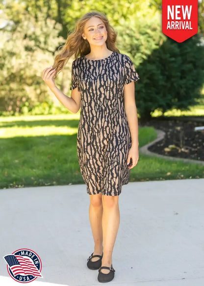 Annabella Shift Midi Dress - FINAL SALE IC Dresses