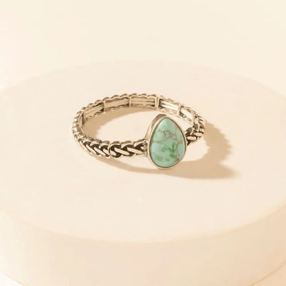 Myra Arroyo Stone Bracelet in Halo Teal - Halo Teal - Jewelry