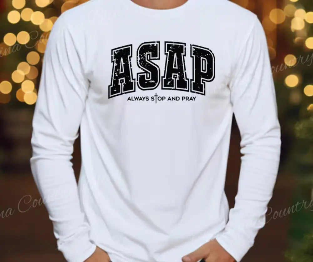 ASAP - Multi Small / Long / White Long Shirt