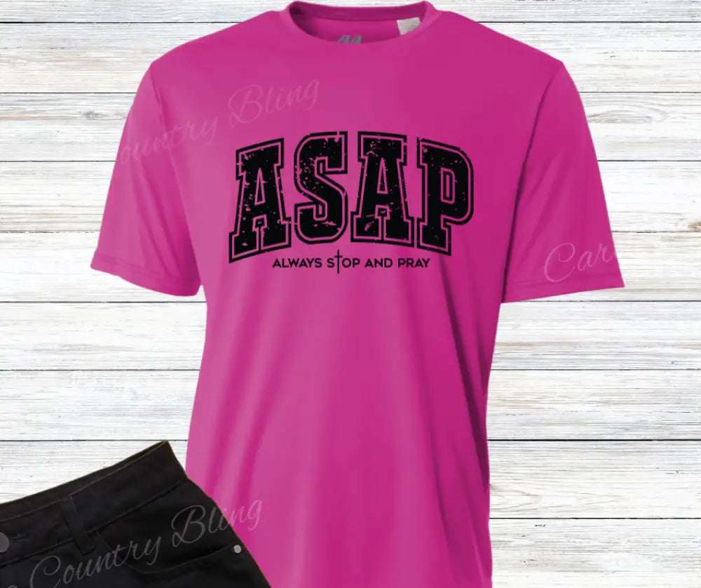 ASAP - Multi Small / Short / Fuchsia Shirt