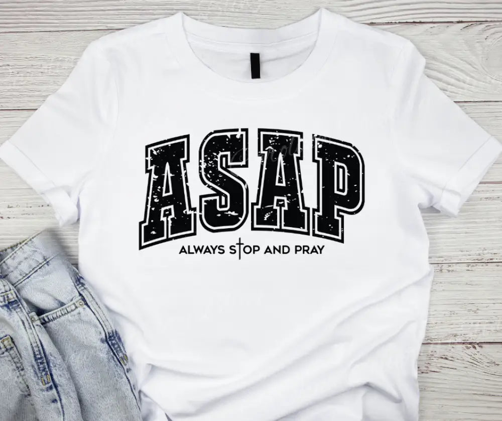 ASAP - Multi Small / Short / White Shirt Shirt