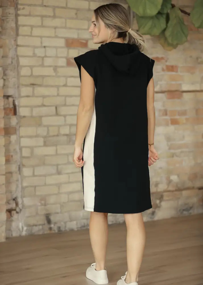 Asher Hooded Sweatshirt Dress FF Dresses