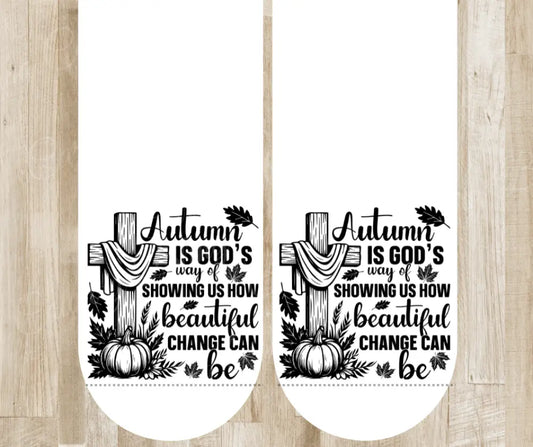 Autumn – Black Socks