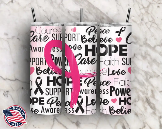 Awareness – Pink Tumbler