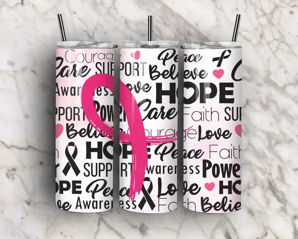Awareness – Pink Tumbler