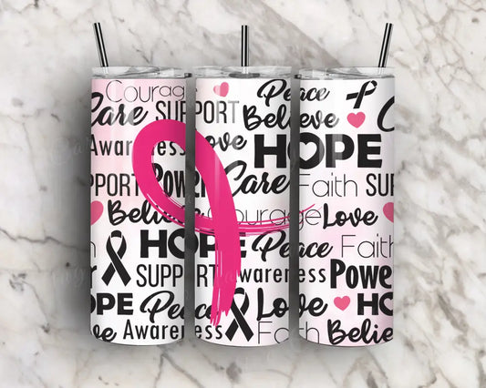 Awareness – Pink Tumbler