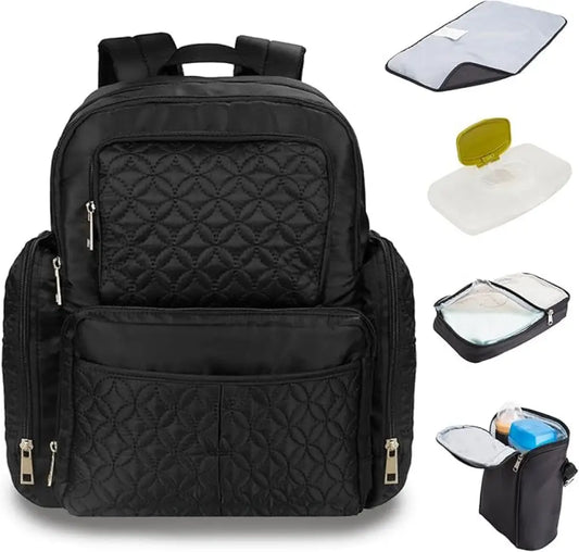 Baby on the Go Black Purse/Bag