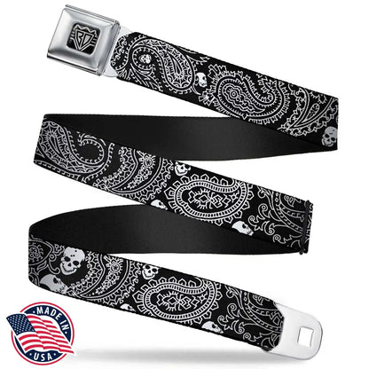 Bandana - Black Seatbelt Belts