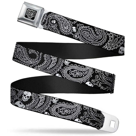 Bandana - Black Seatbelt Belts