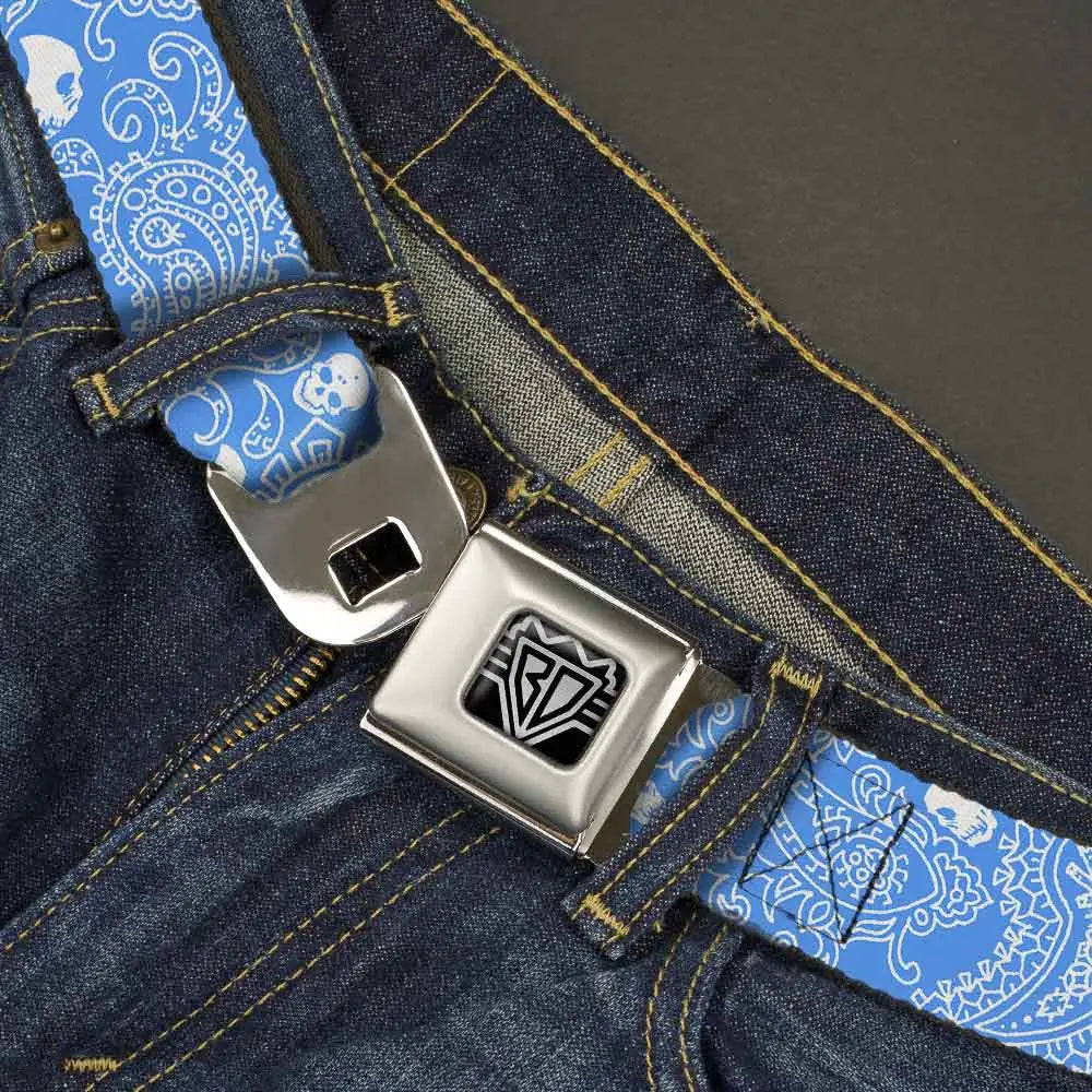 Bandana - Blue Seatbelt Belts