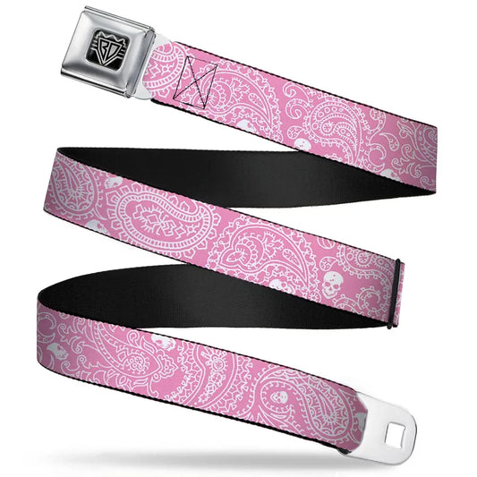 Bandana - Pink Seatbelt Belts