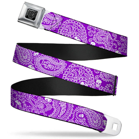 Bandana - Purple Seatbelt Belts