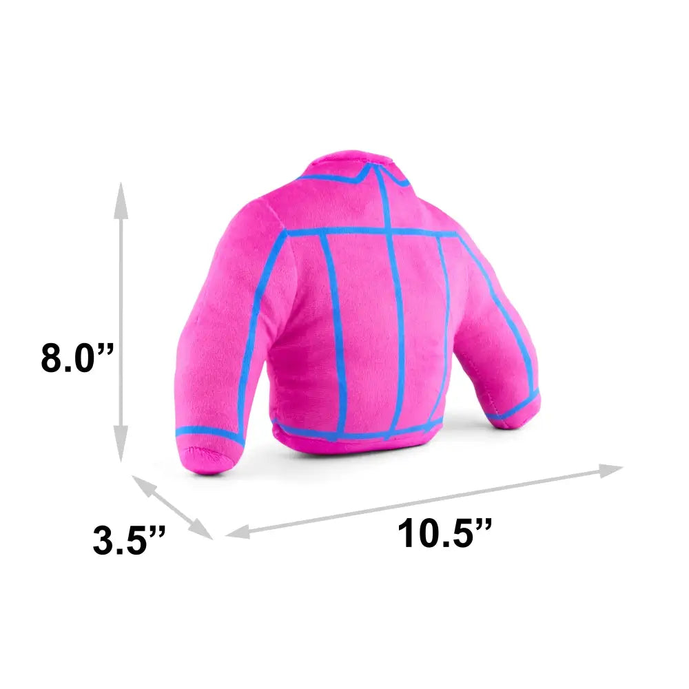 Barbie Jacket - Pink - Dog Toy Squeaky Plush