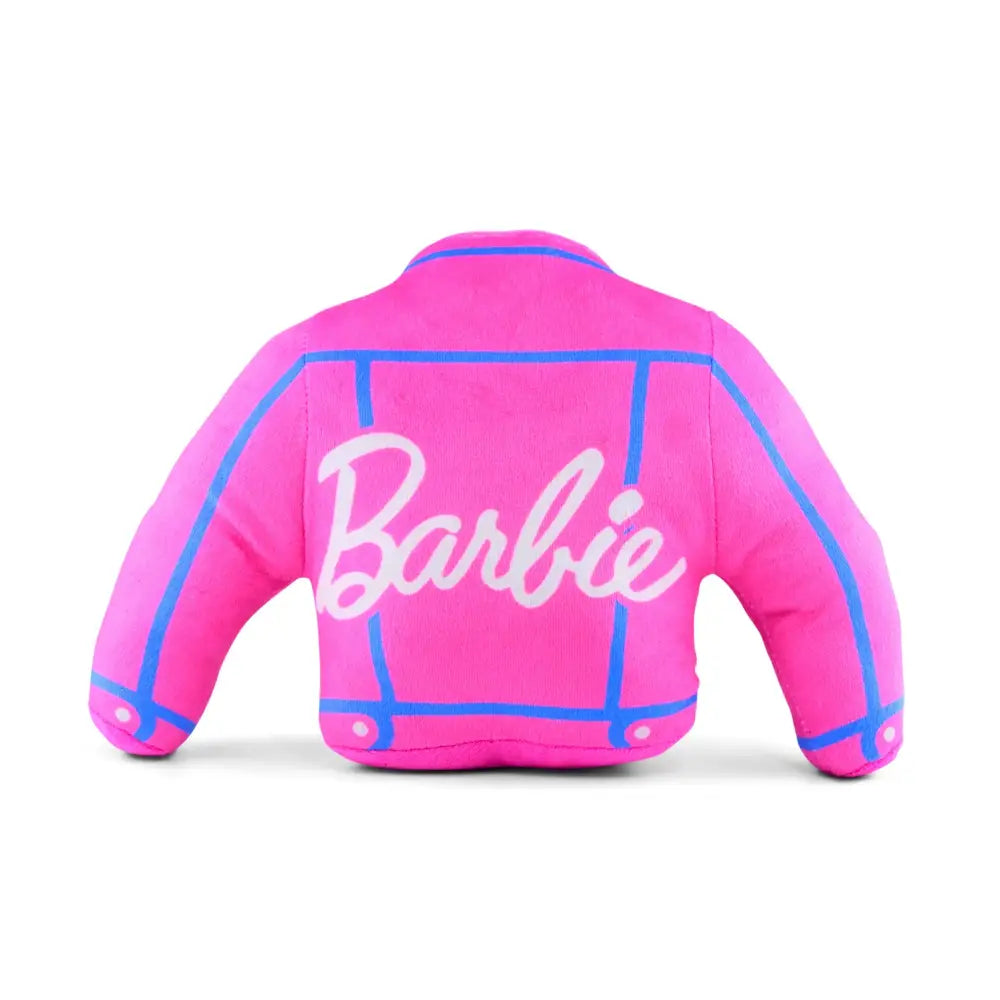 Barbie Jacket - Pink - Dog Toy Squeaky Plush