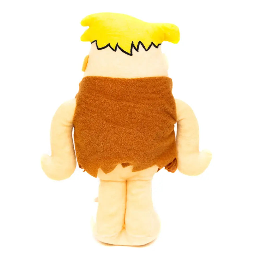 Dog Toy Squeaker Plush - Cocoa Pebbles The Flintstones Barney Rubble Full Body Pose Dog Toy Squeaky Plush