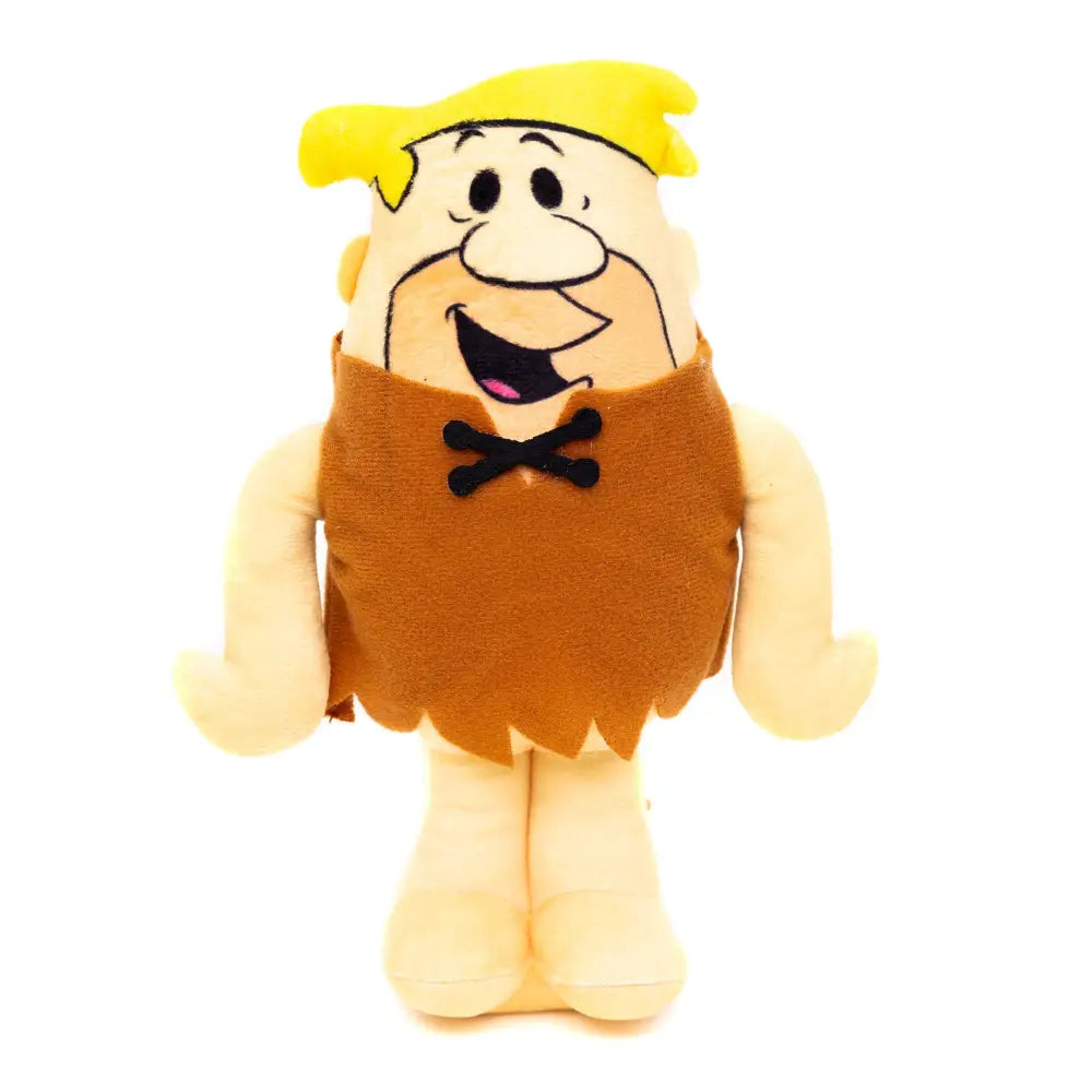 Dog Toy Squeaker Plush - Cocoa Pebbles The Flintstones Barney Rubble Full Body Pose Dog Toy Squeaky Plush