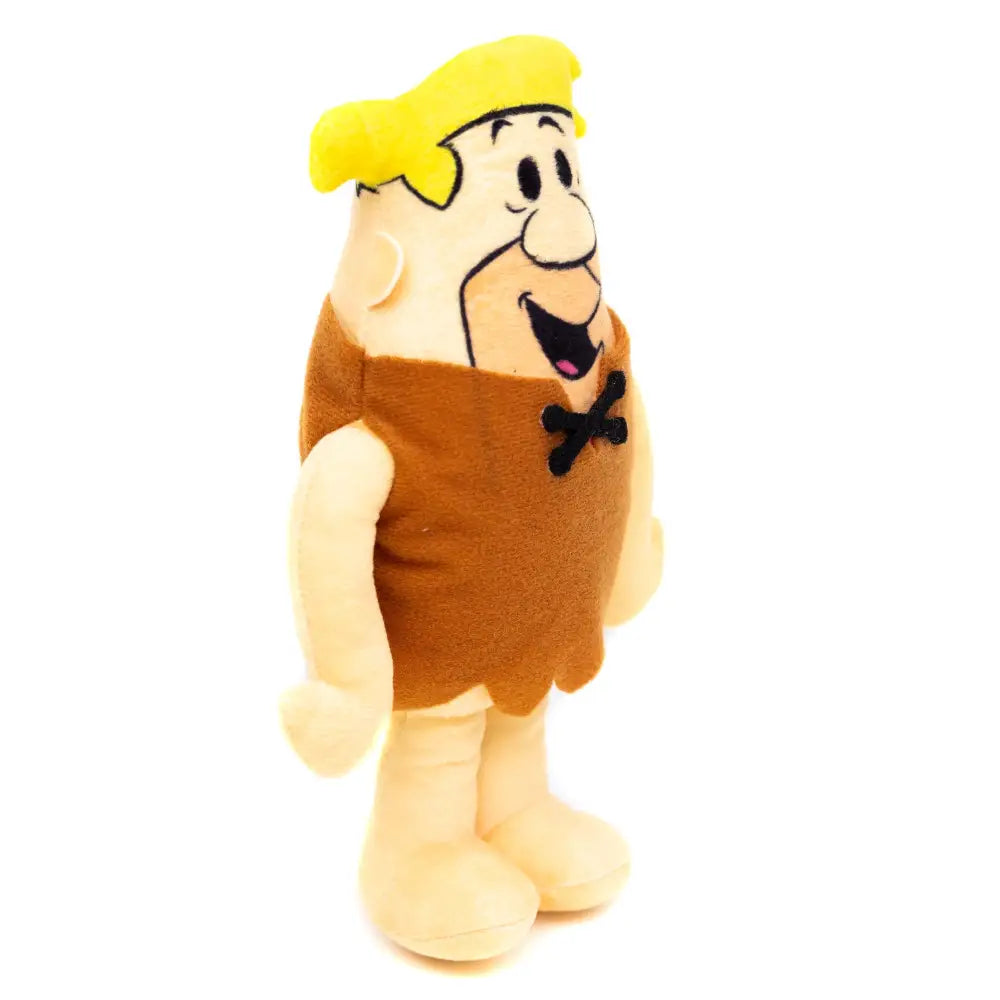 Dog Toy Squeaker Plush - Cocoa Pebbles The Flintstones Barney Rubble Full Body Pose Dog Toy Squeaky Plush