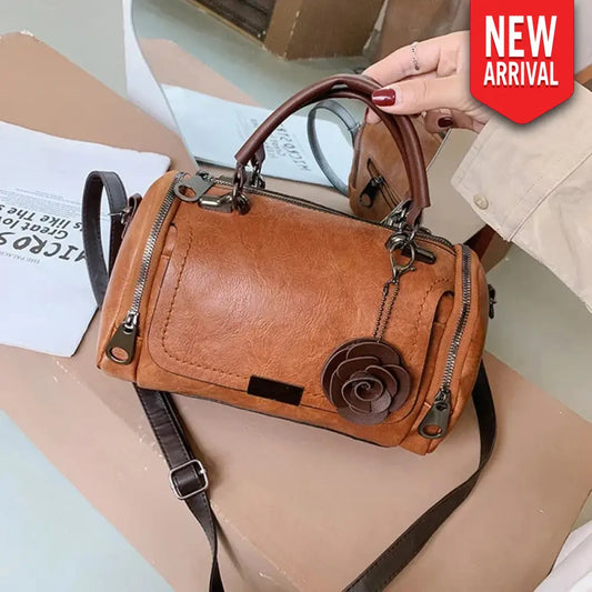 Barrel of Roses – Brown Purse/Bag