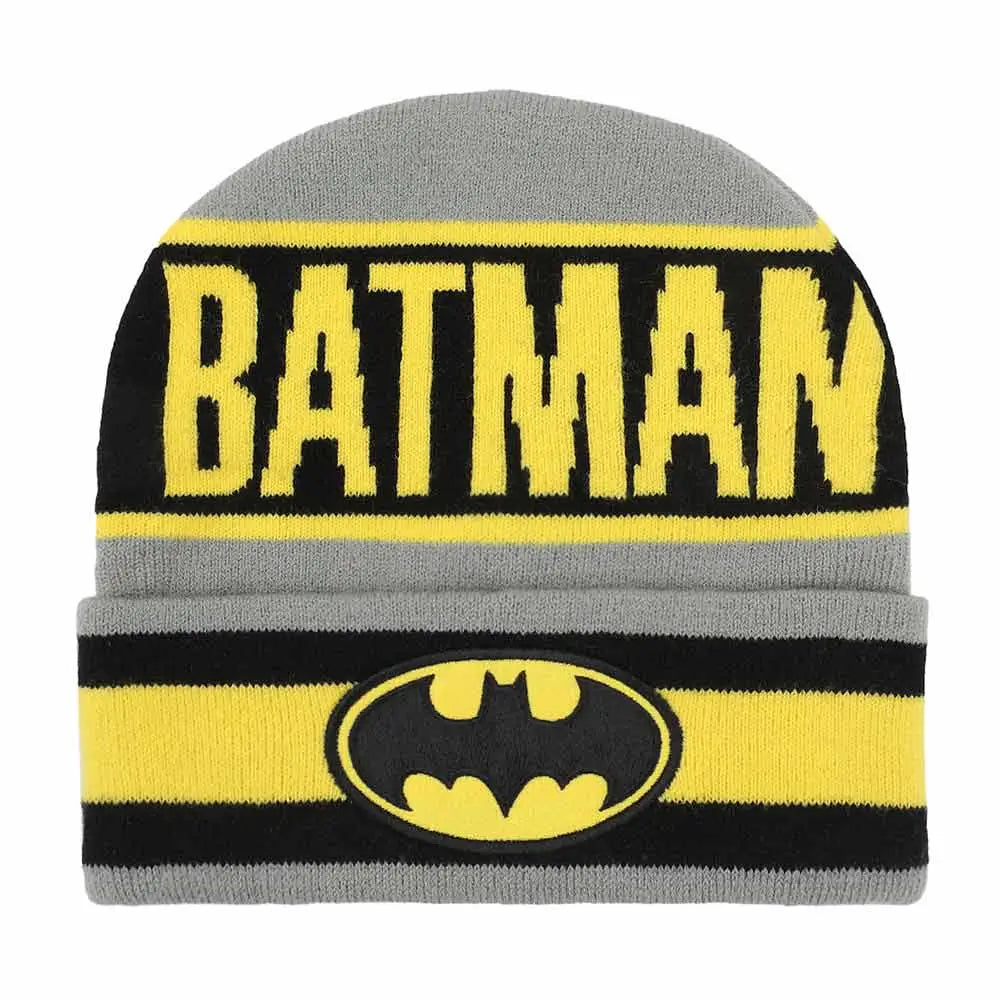 Batman DC Comics Varsity Knit Beanie Hats