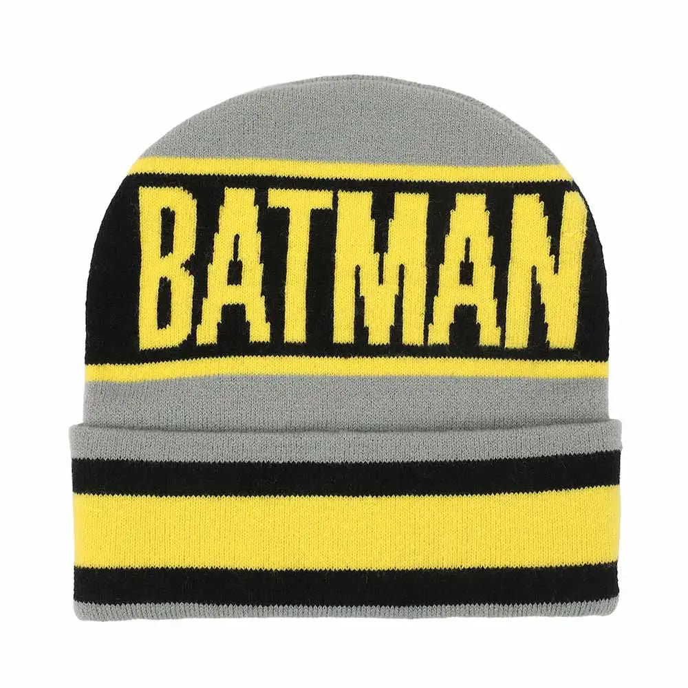 Batman DC Comics Varsity Knit Beanie Hats