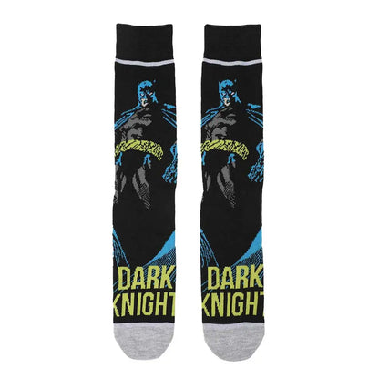 DC Comics Batman Mens Crew Socks 5-Pack Socks & Footwear