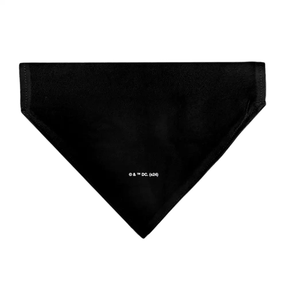 Pet Bandana - Batman Shield Logo Black/Yellow - Pet Bandanas