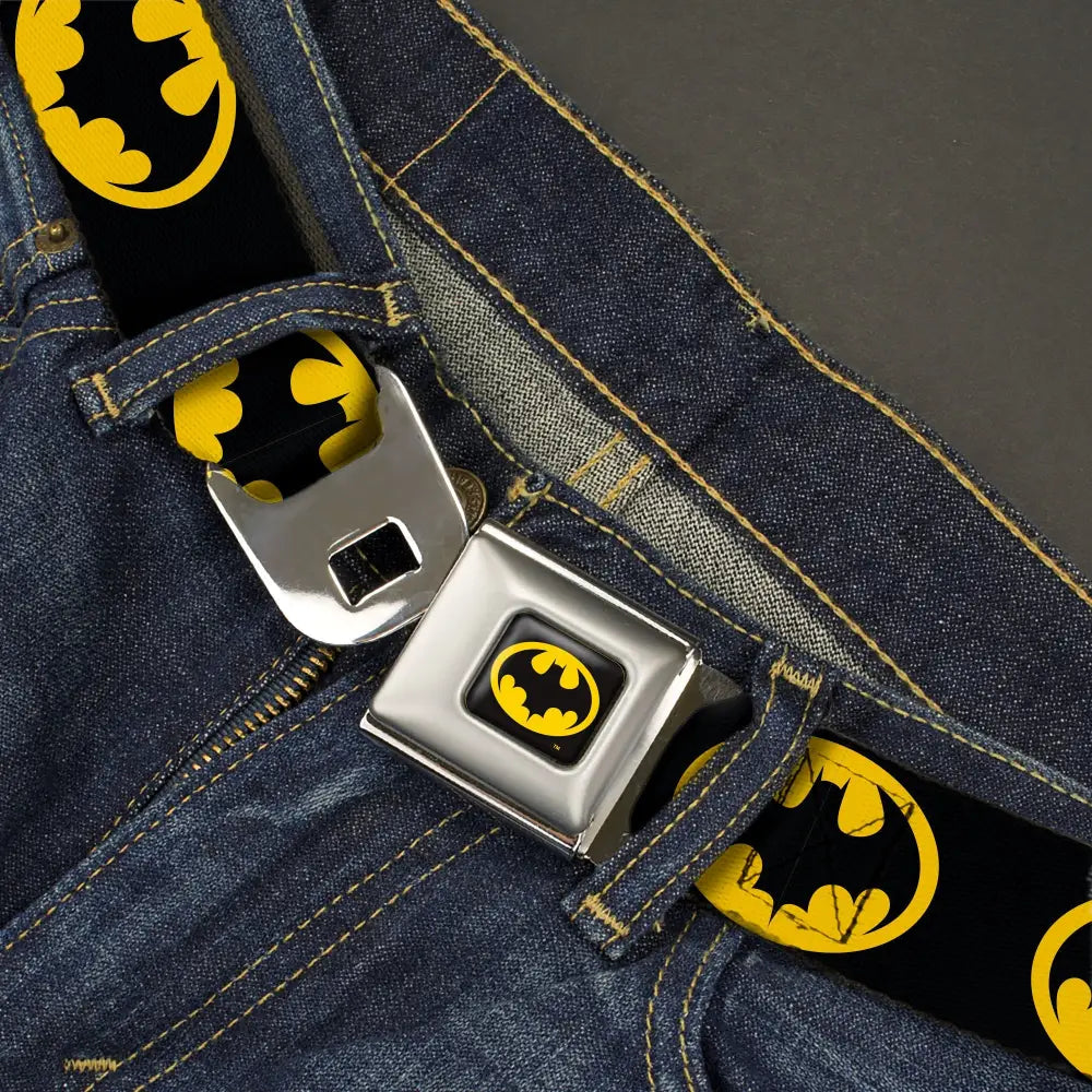 Batman - Yellow Seatbelt Belts