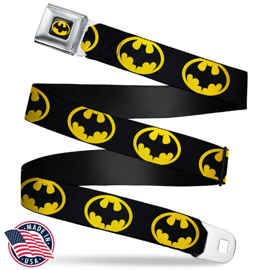 Batman - Yellow Seatbelt Belts