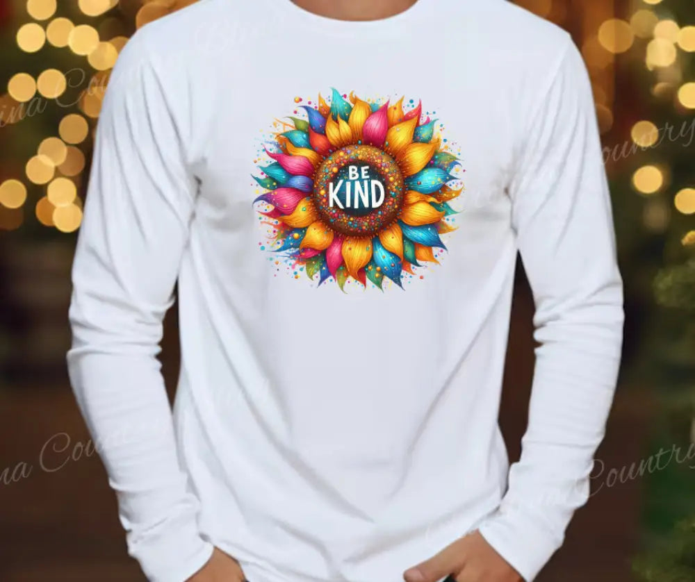 Be Kind – White Small / Long Shirt