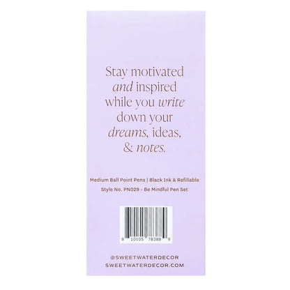 Be Mindful Pen Set - Pens