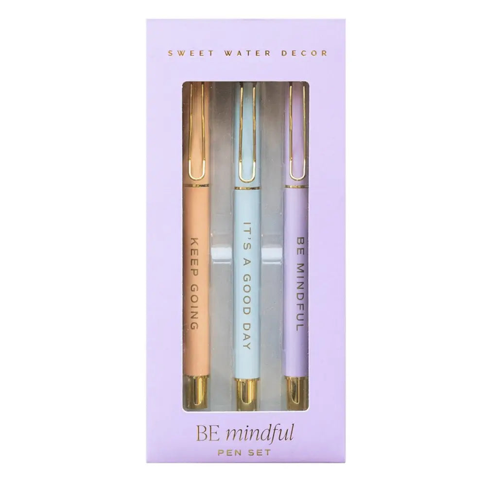 Be Mindful Pen Set - Pens