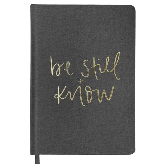 Be Still and Know Fabric Journal Notebooks