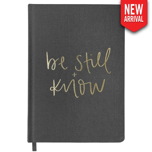 Be Still and Know Fabric Journal Notebooks