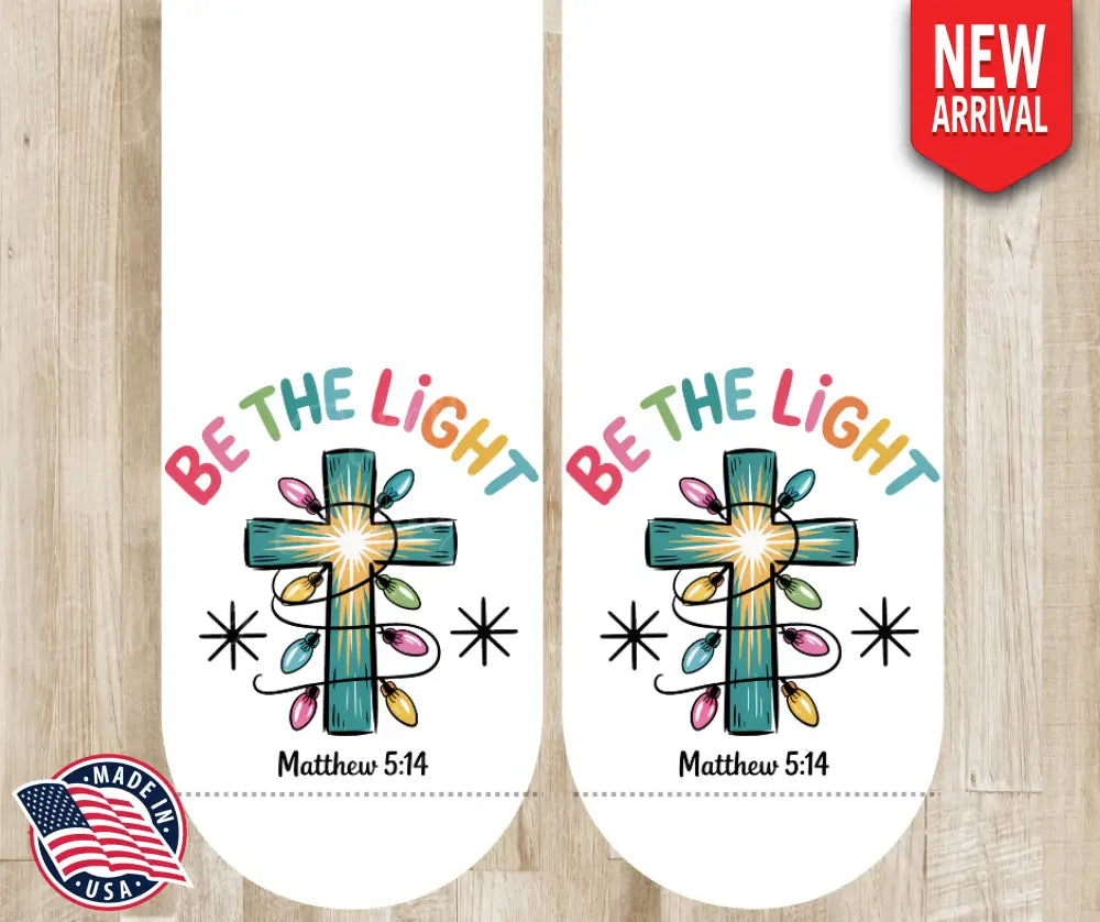 Be the Light - Multi Socks