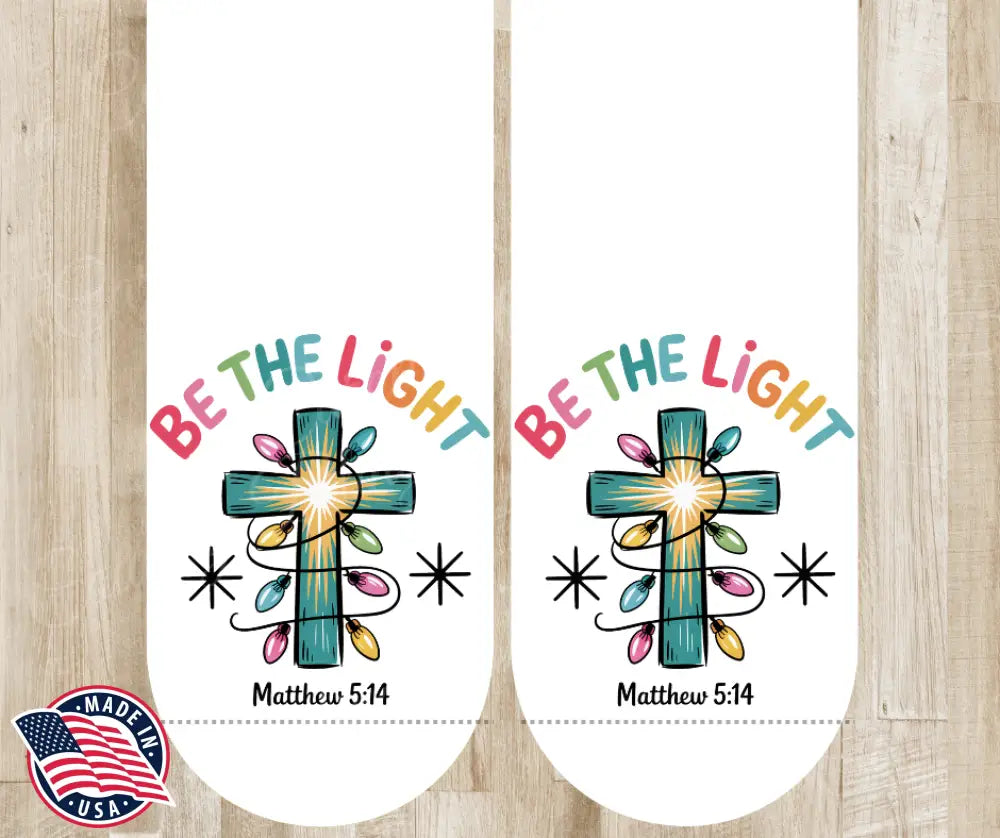 Be the Light - Multi Socks