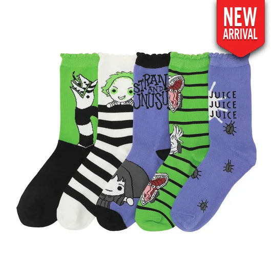 Beetlejuice Multi Socks & Footwear