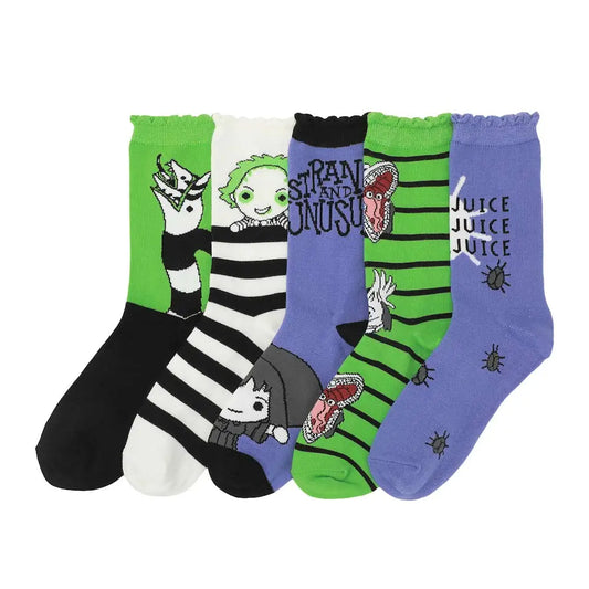 Beetlejuice Multi Socks & Footwear
