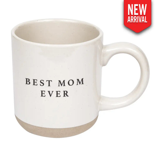 Best Mom Ever 14 oz Stoneware Coffee Mug Coffee Mugs