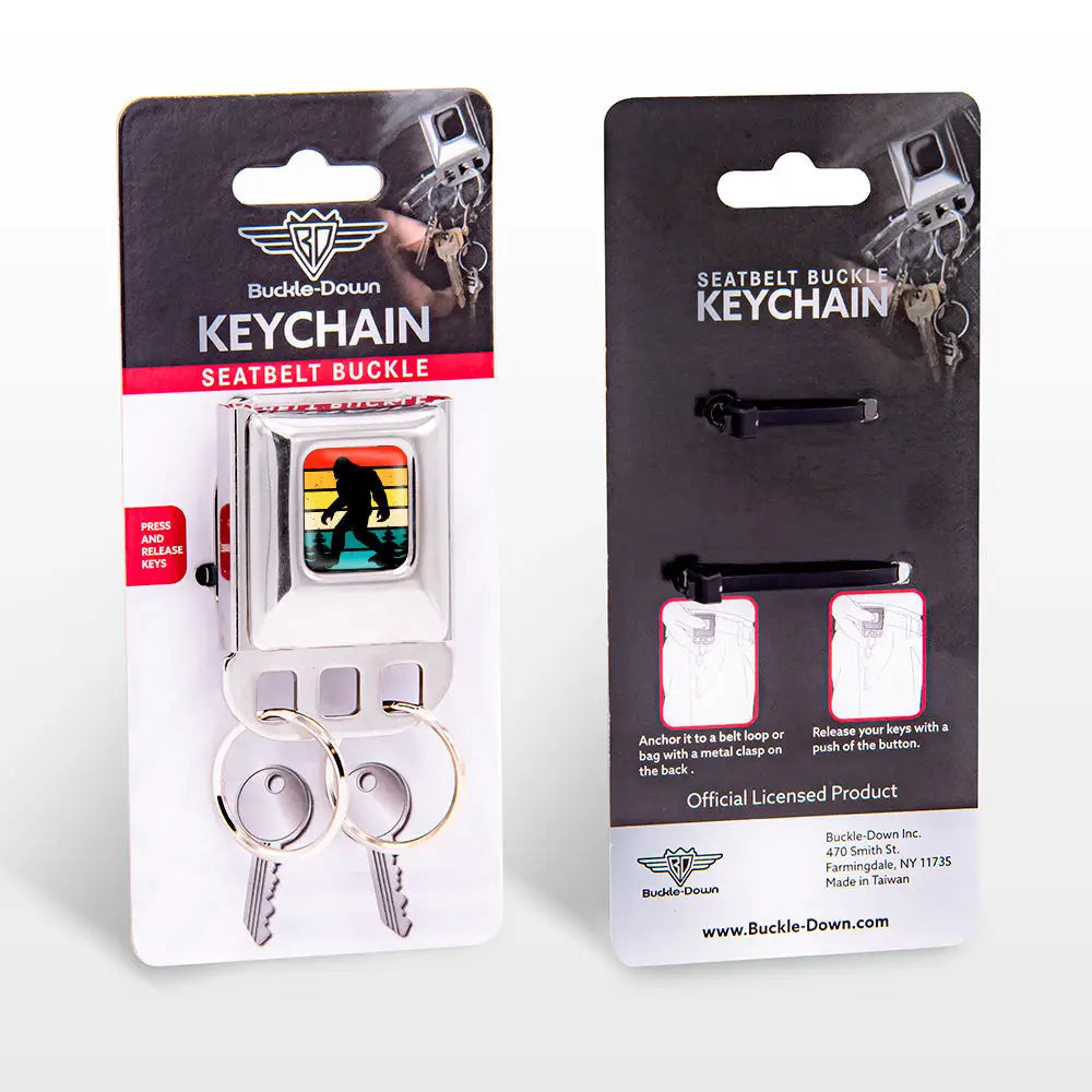 Keyholder - Big Foot Forest Silhouette Full Color Multi Color/Black Key Holders