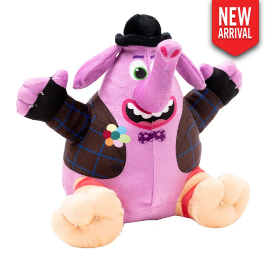 Dog Toy Squeaker Plush - Pixar Inside Out Bing Bong Full Body Pose Dog Toy Squeaky Plush