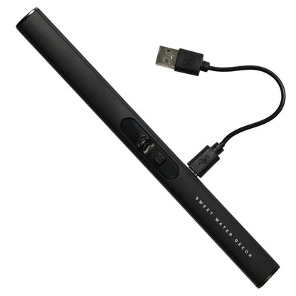 Black Electric Lighter - Rechargeable Lighters