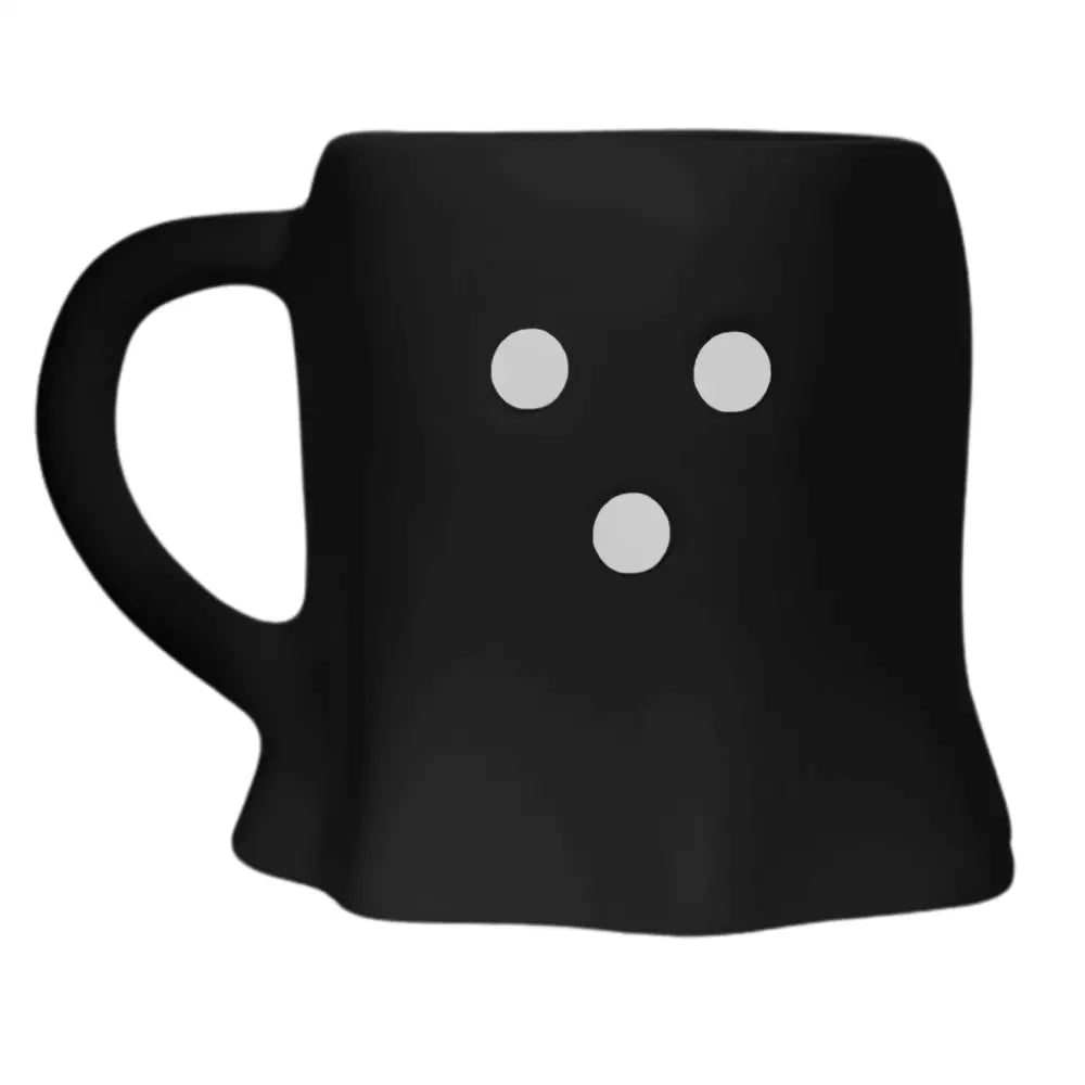 Black Ghost 12 oz Figural Coffee Mug - Coffee Mugs